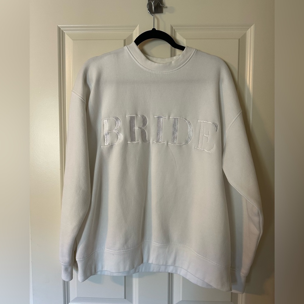 Six Stories White Bride Sweatshirt